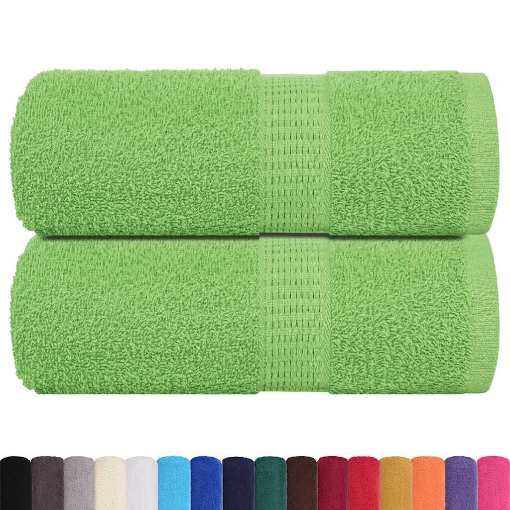 Wash Towels "FROGN" 2 pcs Apple Green 30x30 cm 360 gsm