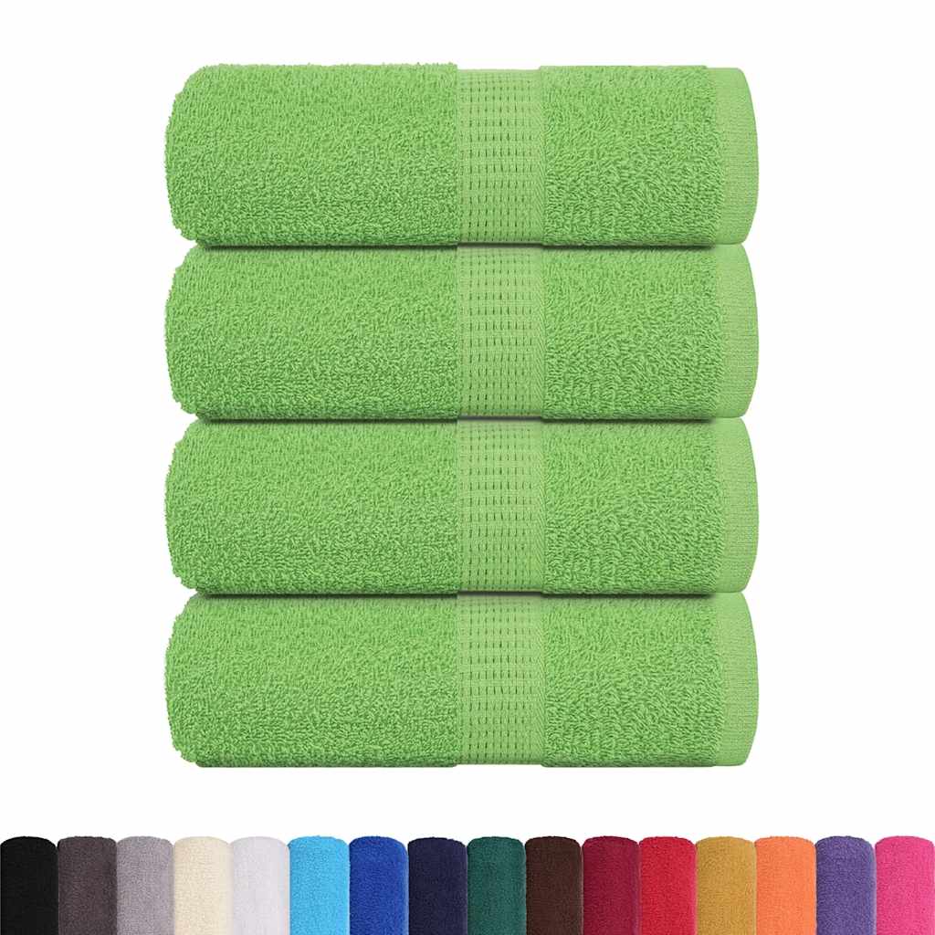 Wash Towels "FROGN" 4 pcs Apple Green 30x30 cm 360 gsm