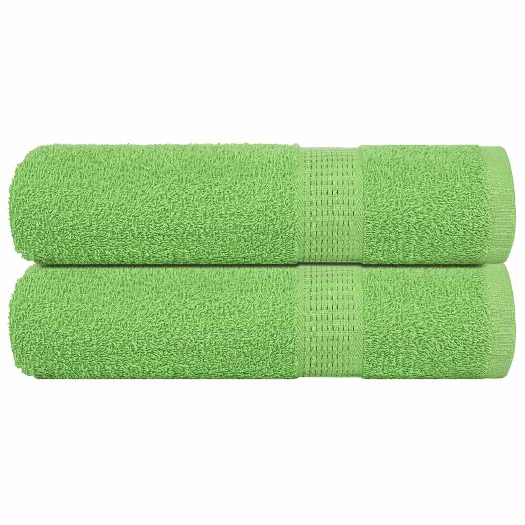 Shower Towels "FROGN" 2 pcs Apple Green 70x140 cm 360 gsm