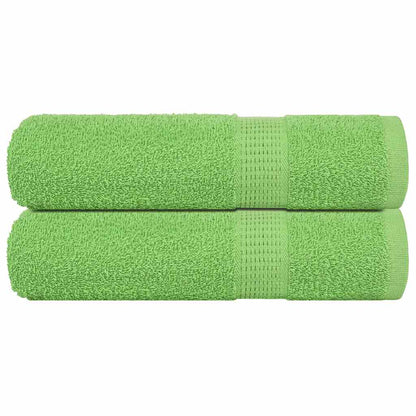 Shower Towels "FROGN" 2 pcs Apple Green 70x140 cm 360 gsm