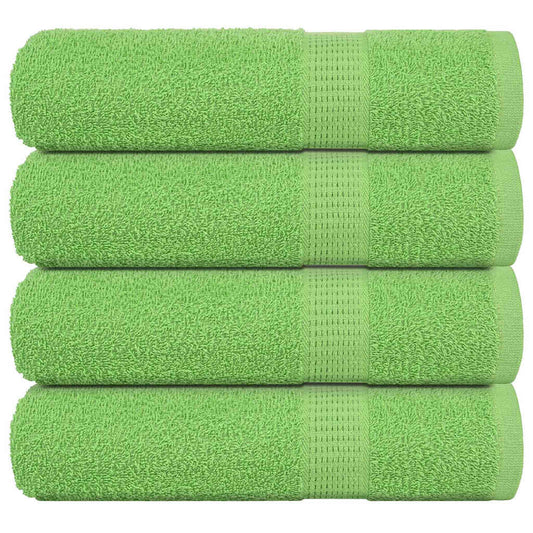 Shower Towels "FROGN" 4 pcs Apple Green 70x140 cm 360 gsm