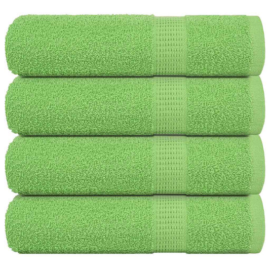 Bath Towels "FROGN" 4 pcs Apple Green 100x150 cm 360 gsm