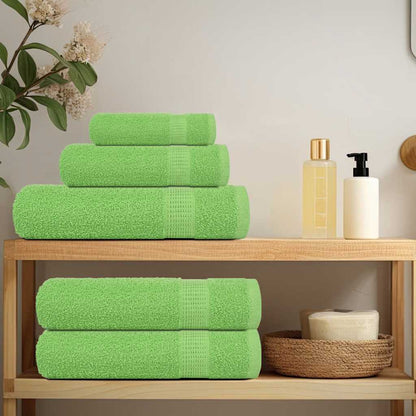 Bath Towels "FROGN" 4 pcs Apple Green 100x150 cm 360 gsm