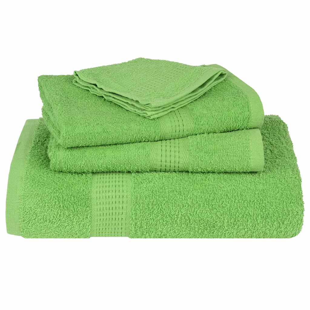 Bath Towels "FROGN" 4 pcs Apple Green 100x150 cm 360 gsm