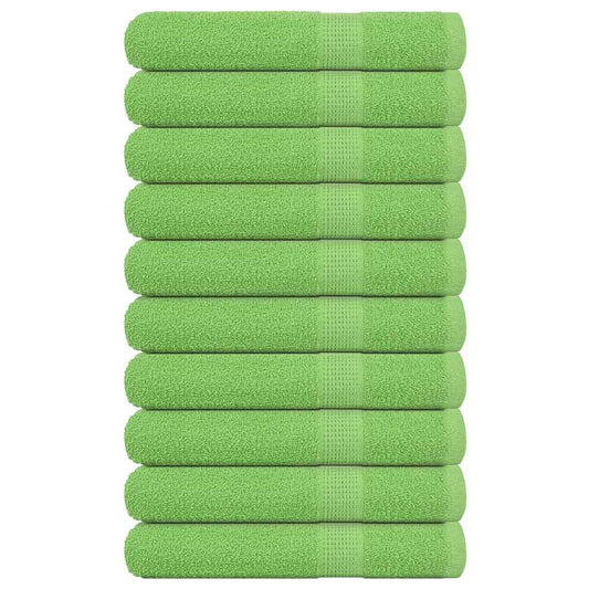 Sauna Towels "FROGN" 10 pcs Apple Green 80x200 cm 360 gsm