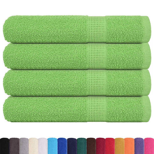 Towels "FROGN" 4 pcs Apple Green 100x200 cm 360 gsm