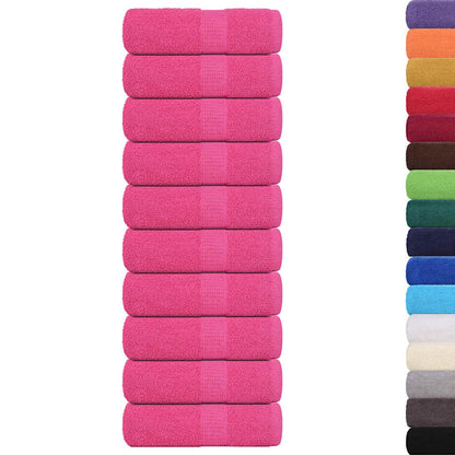 Guest Towels "FROGN" 10 pcs Pink 30x50 cm 360 gsm
