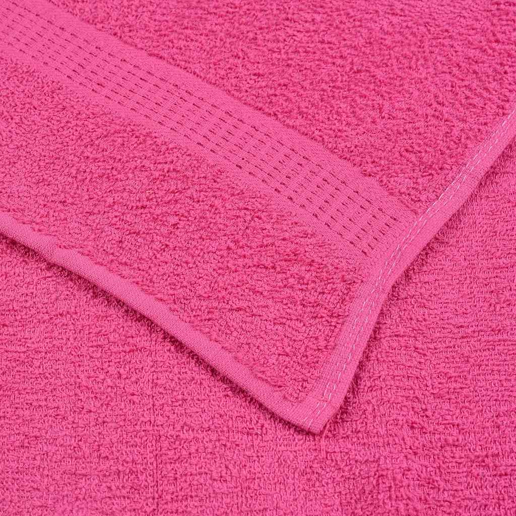Towels "FROGN" 10 pcs Pink 100x200 cm 360 gsm