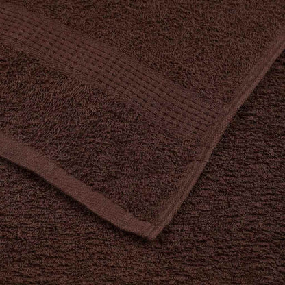 8 Piece Towel Set "FROGN" Brown 360 gsm