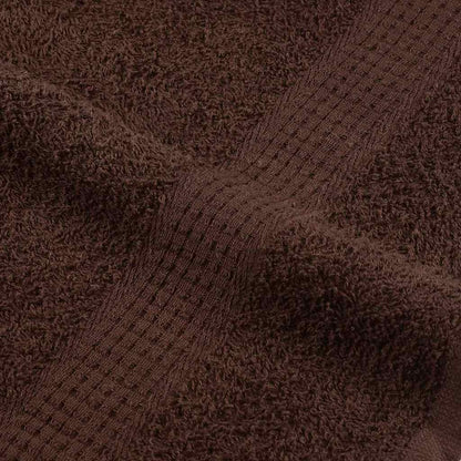 8 Piece Towel Set "FROGN" Brown 360 gsm