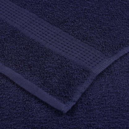 8 Piece Towel Set "FROGN" Navy Blue 360 gsm
