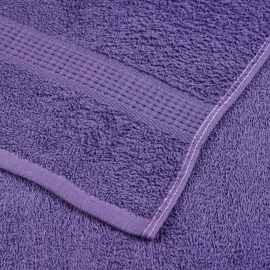 8 Piece Towel Set "FROGN" Purple 360 gsm