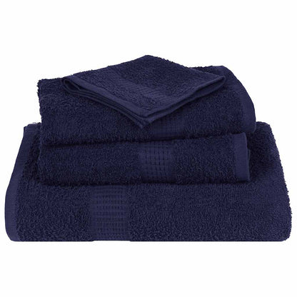 6 Piece Towel Set "FROGN" Navy Blue 360 gsm