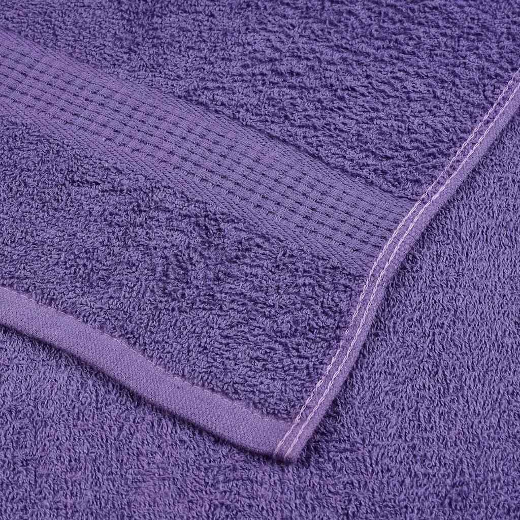 6 Piece Towel Set "FROGN" Purple 360 gsm