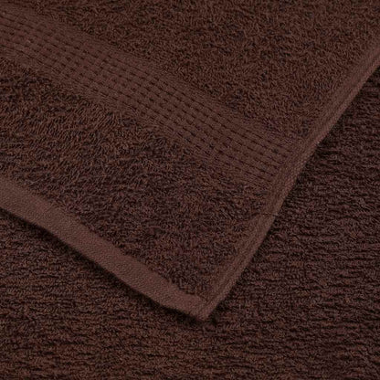 12 Piece Towel Set "FROGN" Brown 360 gsm