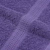 12 Piece Towel Set Purple 360 gsm 100% Cotton