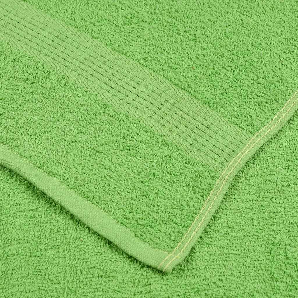 12 Piece Towel Set "FROGN" Apple Green 360 gsm