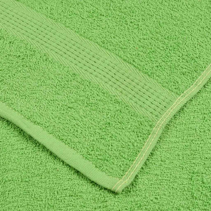 12 Piece Towel Set "FROGN" Apple Green 360 gsm