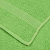 12 Piece Towel Set Apple Green 360 gsm 100% Cotton
