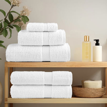 Premium Washcloths "SOLUND" 50 pcs White 15x21 cm 600 gsm