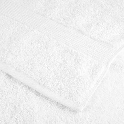 Premium Bath Towels "SOLUND" 25 pcs White 100x150 cm 600 gsm
