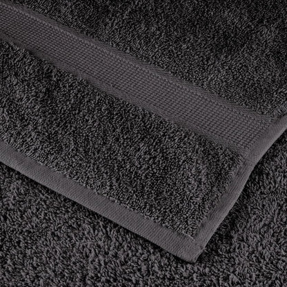 Premium Wash Towels "SOLUND" 4 pcs Anthracite 30x30 cm 600 gsm