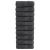 Premium Soap Towels SOLUND 10pcs Anthracite 30x30cm 600gsm