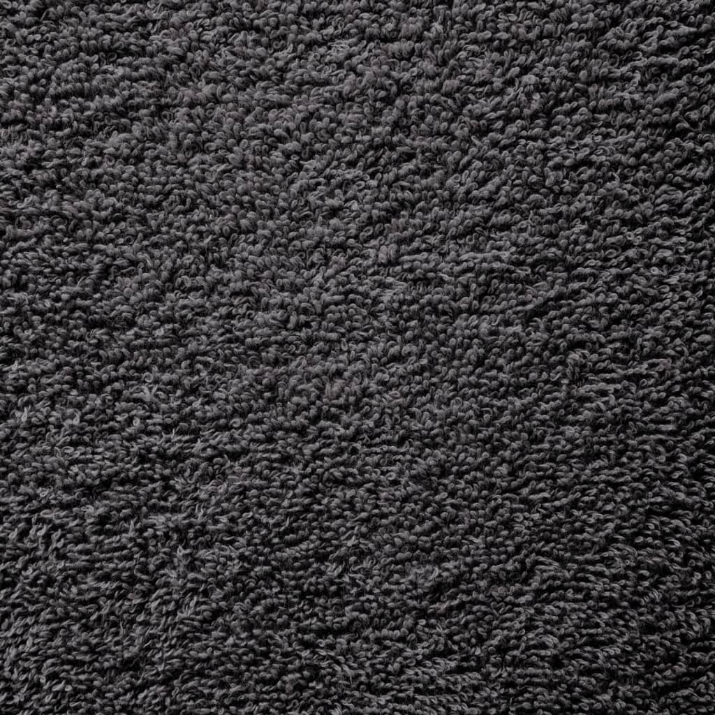 Premium Hand Towels "SOLUND" 4 pcs Anthracite 50x100 cm 600 gsm