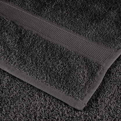 Premium Hand Towels "SOLUND" 4 pcs Anthracite 50x100 cm 600 gsm