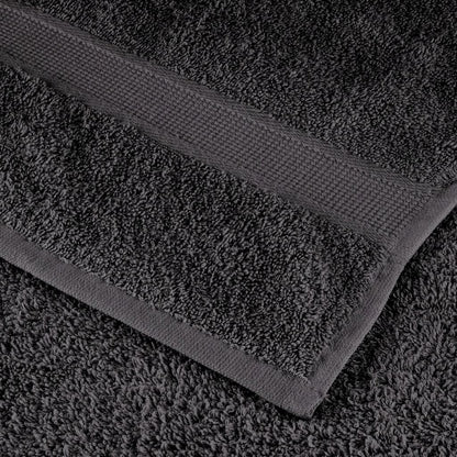 Premium Shower Towels "SOLUND" 4 pcs Anthracite 70x140 cm 600 gsm