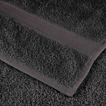 Premium Towels "SOLUND" 50 pcs Anthracite 100x200 cm 600 gsm