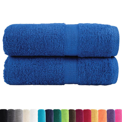 Premium Guest Towels "SOLUND" 2 pcs Blue 30x50 cm 600 gsm