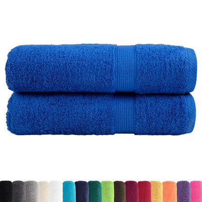 Premium Hand Towels "SOLUND" 2 pcs Blue 50x100 cm 600 gsm