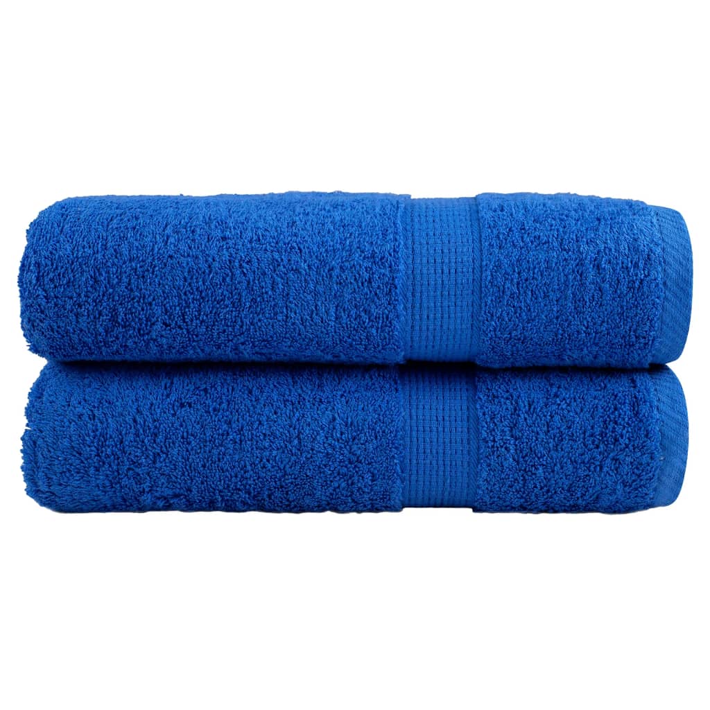 Premium Shower Towels "SOLUND" 2 pcs Blue 70x140 cm 600 gsm