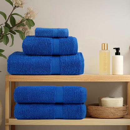 Premium Sauna Towels "SOLUND" 2 pcs Blue 80x200 cm 600 gsm