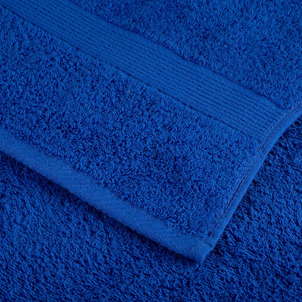 Premium Sauna Towels "SOLUND" 2 pcs Blue 80x200 cm 600 gsm