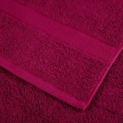 Premium Hand Towels "SOLUND" 2 pcs Bordeaux 50x100 cm 600 gsm