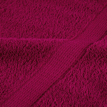 Premium Hand Towels "SOLUND" 4 pcs Bordeaux 50x100 cm 600 gsm