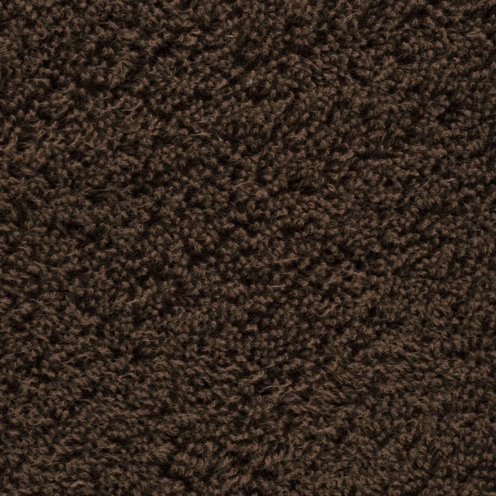 Premium Wash Towels "SOLUND" 4 pcs Brown 30x30 cm 600 gsm