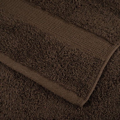 Premium Wash Towels "SOLUND" 4 pcs Brown 30x30 cm 600 gsm