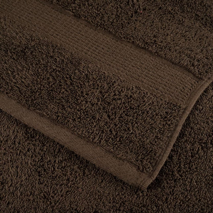 Premium Wash Towels "SOLUND" 10 pcs Brown 30x30 cm 600 gsm