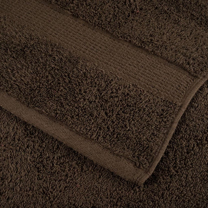 Premium Guest Towels "SOLUND" 4 pcs Brown 30x50 cm 600 gsm