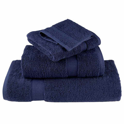 Guest Towel SOLUND 10 pcs Navy Blue 15 x 21 cm 550 gsm