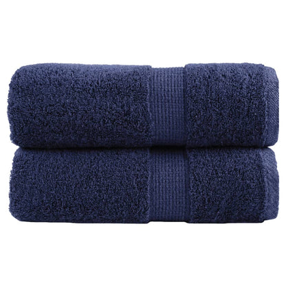 Soap Towel | Set of 2 | Navy Blue | 100% Cotton | 30x30 cm | Soap Towel