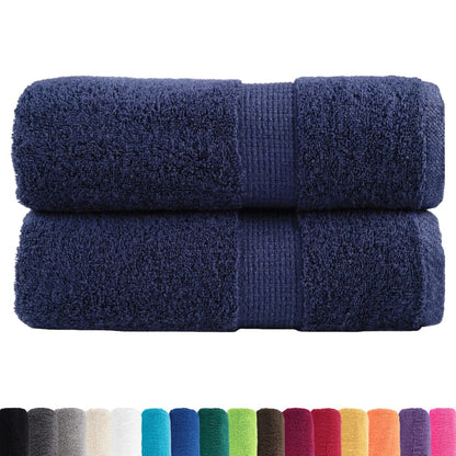 Soap Towel | Set of 2 | Navy Blue | 100% Cotton | 30x30 cm | Soap Towel