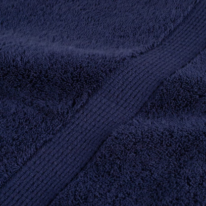 Premium Guest Towels "SOLUND" 2 pcs Navy Blue 30x50 cm 600 gsm