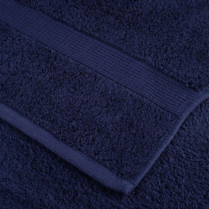 Premium Shower Towels "SOLUND" 2 pcs Navy Blue 70x140 cm 600 gsm