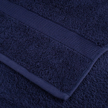 Premium Bath Towels "SOLUND" 4 pcs Navy Blue 100x150 cm 600 gsm