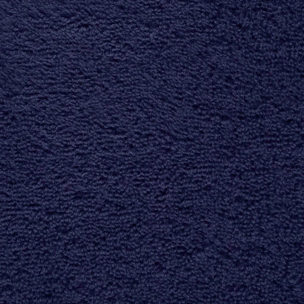 Premium Towels "SOLUND" 4 pcs Navy Blue 100x200 cm 600 gsm