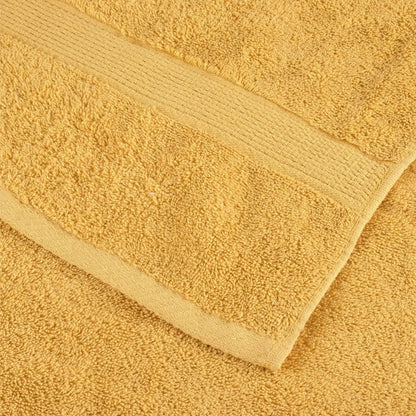 Premium Wash Towels "SOLUND" 2 pcs Gold 30x30 cm 600 gsm